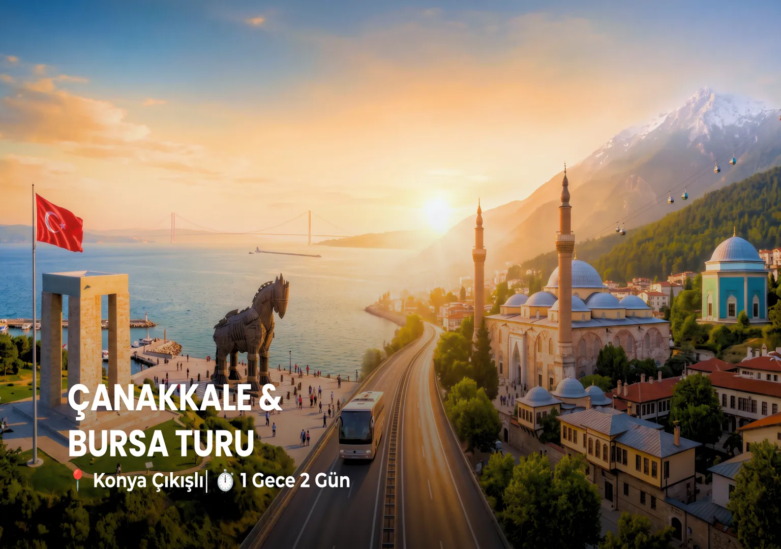 BURSA & ÇANAKKALE TURU görseli